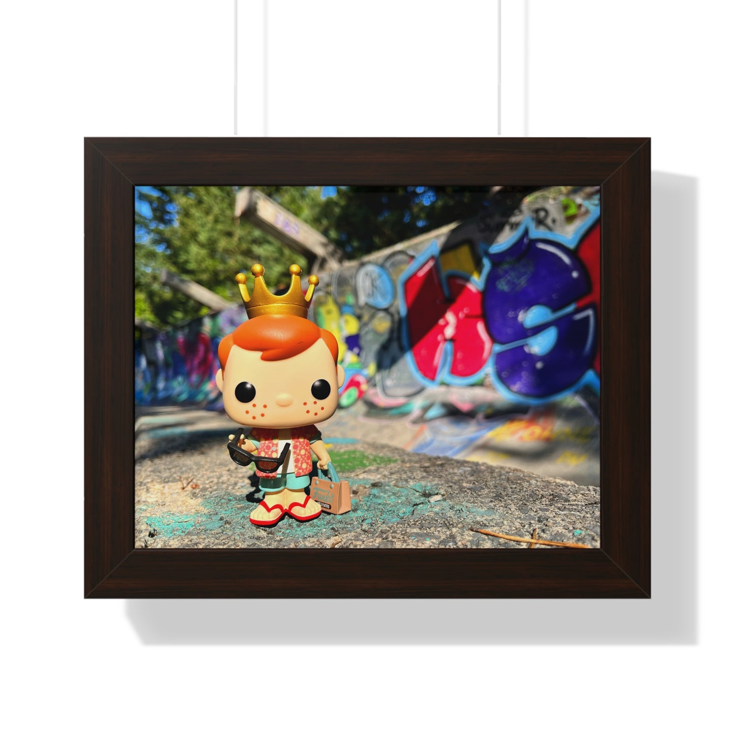 Framed Horizontal Poster - Freddy Goes to Sarajevo (14″×11″)