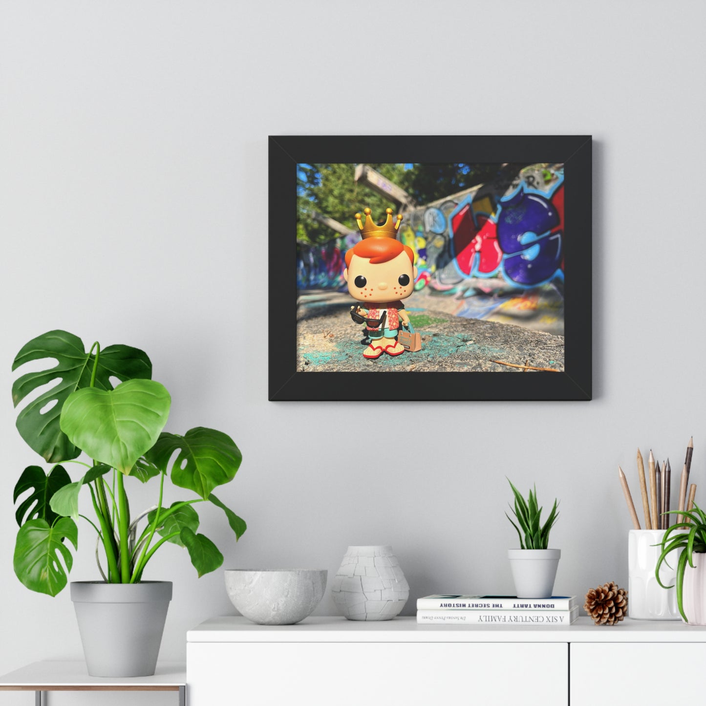 Framed Horizontal Poster - Freddy Goes to Sarajevo (14″×11″)
